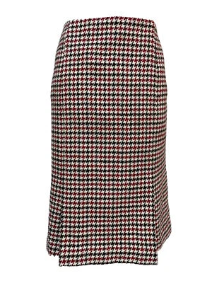 Юбка Talbots размер Petite 10P Houndstooth 31X22 сделана из итальянской ткани винтаж - Изображение 1 из 4