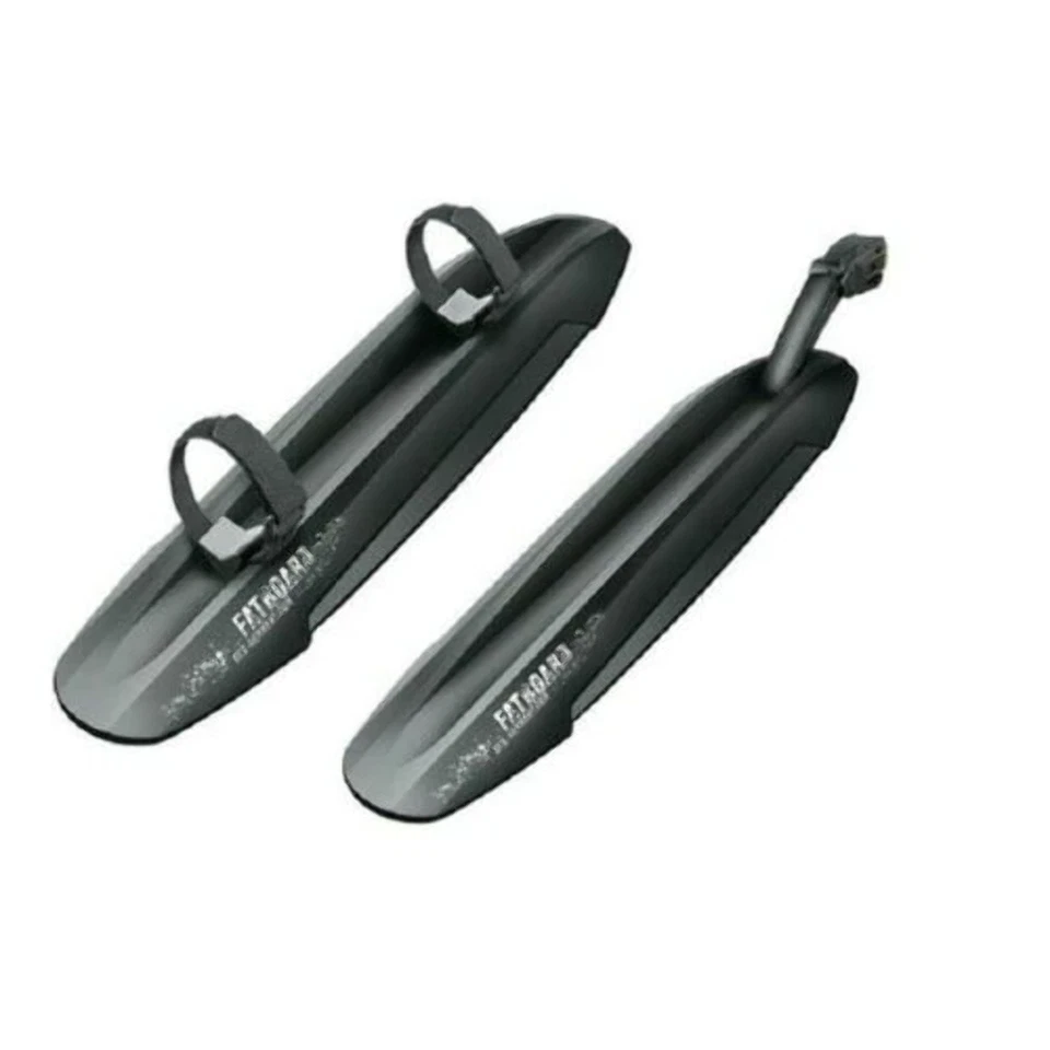 SKS Fatboard Fender Set Front Downtube & Rear Fenders for Fat Tire Bike Black - Image 1 of 1