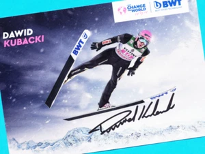Dawid KUBACKI (3) Autogramm Bild - Print Copy - 18 x 13 + Signierte SKI WM AK - Bild 1 von 1