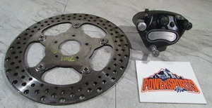 FRONT BRAKE CALIPER & ROTOR, 2000-07 HARLEY DAVIDSON SOFTAIL FATBOY (OPS7101) - Picture 1 of 13