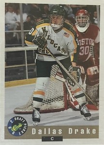 Dallas Drake 1992 Classic draft picks Northern Michigan Wildcats card (#86)