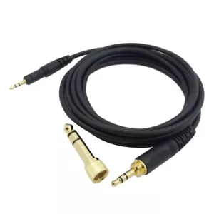Replacement Cable For Audio-Technica ATH-M50X M40X M60X M70X Headphones 6.35mm - Picture 1 of 9