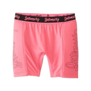 Intensity Girls Low Rise Padded Fast Pitch Slider Compression Shorts Pink MEDIUM - Picture 1 of 6