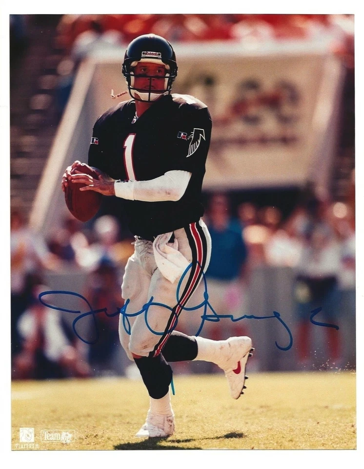 JEFF GEORGE Signed/Autographed ATLANTA FALCONS 8x10 Photo w/COA - Image 1 of 1
