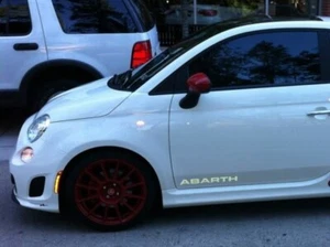 Calcomanías ABARTH gráficos Fiat 500 595 pegatinas laterales para ABARTH - Imagen 1 de 3