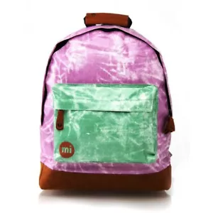 Mi Pac Backpack Mi Pac Classic Retro School Rucksack Purple Green - Picture 1 of 1