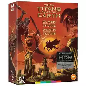 WHEN TITANS RULED THE EARTH : 2 Film Collection Limited Edition 4k Ultra HD - Picture 1 of 2