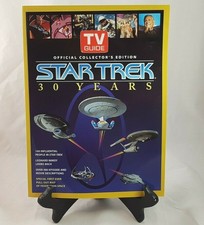 Star Trek 30 Years Special Collector's Edition 1996 Poster Missing Soft Cover