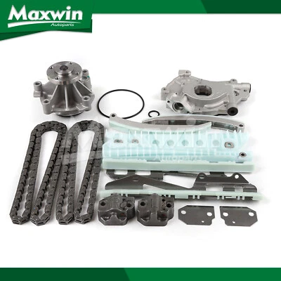 Timing Chain Kit w/o Gears Oil Water Pump Fit 2001-2004 Lincoln Town Car 4.6L - Image 1 of 4