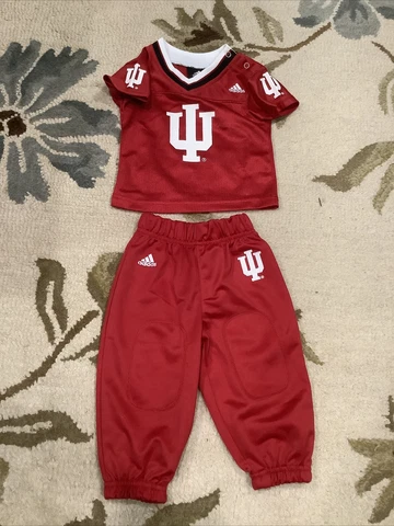 Indiana University Hoosiers Football Uniform Jersey Pants 12 Months 12M Toddler Cover