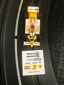 Aurora G+ Thermal Print Decals RENAULT ELF Aurora Version - Picture 1 of 3