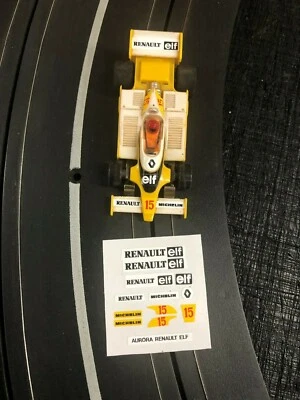 Calcomanías con impresión térmica Aurora G+ versión RENAULT ELF Aurora Foto 1 de 3