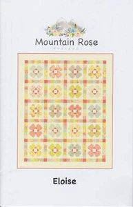 Moda Eloise Quilt Muster Mountain Rose Designs - 59"x71" Ella & Ollie - Bild 1 von 2
