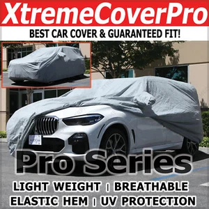 BREATHABLE CAR COVER W/MIRROR POCKET-GREY 2019 2018 2017 2016 ALFA ROMEO STELVIO - Bild 1 von 10