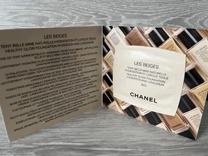 Chanel Les Beiges Foundation Hydration & Longwear Sachet - Colour B20 - Picture 1 of 2
