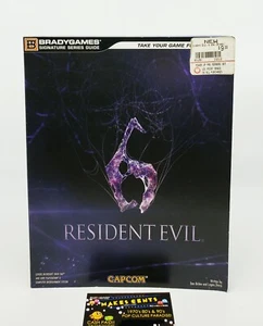 Brady Games Official Strategy Guide Book Signature Series Resident Evil 6 Capcom - Picture 1 of 4