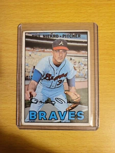 1967 Topps #456 Phil Niekro EX - Foto 1 di 2