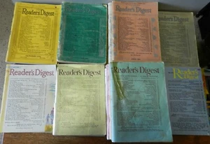 Vintage Readers Digest Magazine 25 Exemplare zwischen 1938 & 1978 - Bild 1 von 6