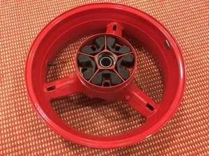 06 Suzuki SV1000 SV1000S Rear Wheel Rim Straight Powder Coated Red 03-07 - Bild 1 von 12