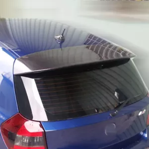 Carbon Fiber Rear Roof Spoiler Wing Lip Parts Fit For BMW 1 Series E87 MT Style - Foto 1 di 5