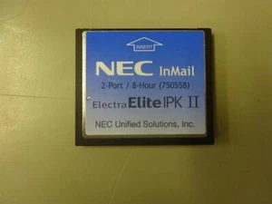 NEC 750558 Voicemail Karte - Bild 1 von 2