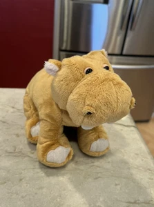 Ganz Webkinz 8” Mud Hippo Brown Plush Stuffed Animal Toy - No Code - Picture 1 of 6