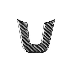 For Mercedes Benz 19 B-Class/20 GLB Carbon Fiber Steering Wheel U-shaped Patch - Picture 1 of 10