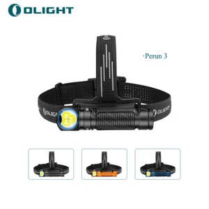 Olight Perun 3 Rechargeable Headlamp 3000 Lumen LED Head Torch with Red Light - Picture 1 of 37