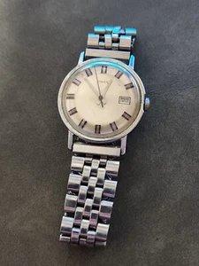 Reloj de vestir Timex Mercury 1973 para hombre FUNCIONANDO 16551-2573 Marlin - Imagen 1 de 9