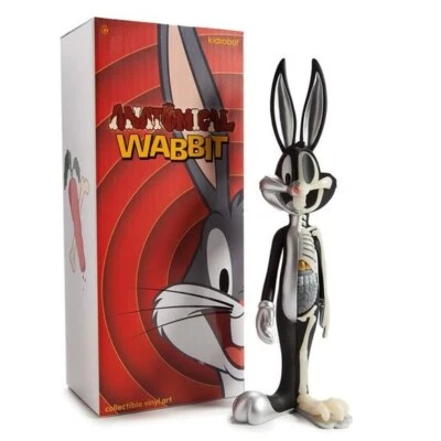 Kidrobot Jason Freeny: Bugs Bunny Anatomical Wabbit Art Figure dissected xxray - Image 1 of 4
