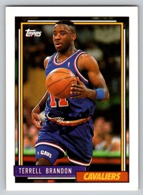 1992-93 Topps - #69 Terrell Brandon - Image 1 of 2