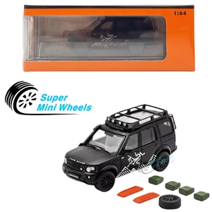 GCD 1:64 Land Rover Discovery 4 Arc'teryx Off Road Black with Accessories - Picture 1 of 5