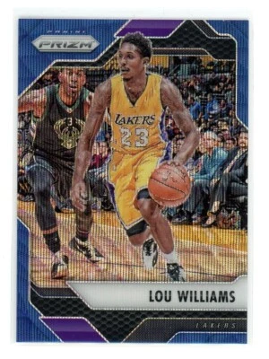 2016-17 Panini Prizm Blue Wave Prizm /99 Lou Williams #140 - Image 1 of 2