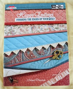 Joy of Quilting HAPPY ENDINGS Finishing the Edges of Your Quilt by Mimi Dietrich - Picture 1 of 9