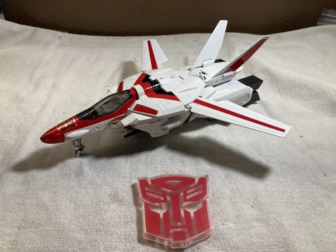 Transformers G1 Jetfire #4 Nice And White! Vintage! Cover