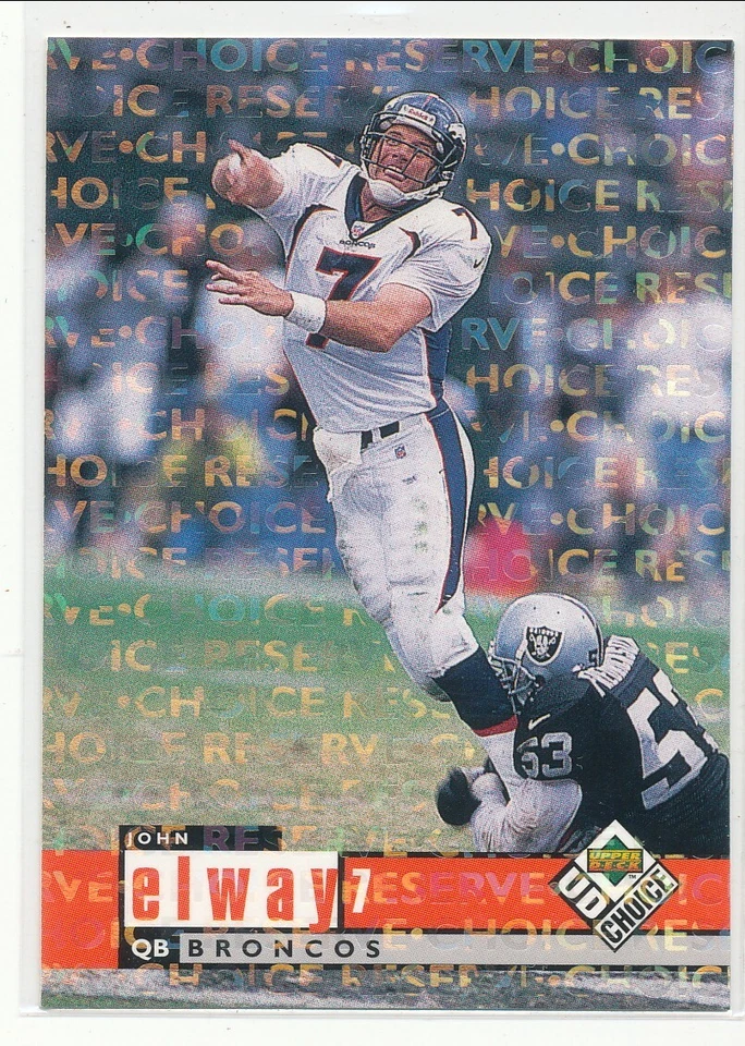 1998 Collector's Choice John Elway Choice Reserve #51 - Image 1 of 1