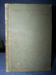 1888 English Into German, Being English Exercises In Collar's Eysenbach, Rare - Picture 1 of 5