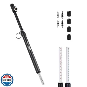 Snwoygr 12 Inches Dual Head Tire Pressure Gauge(10-150PSI, 1-10Bar), Easily R - Picture 1 of 5