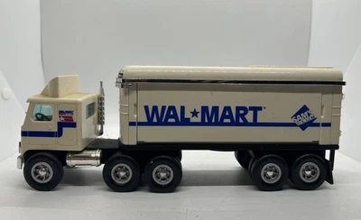 Remolque tractor Wal-Mart de colección semirremolque novedad radio AM-FM reloj despertador Foto 1 de 4