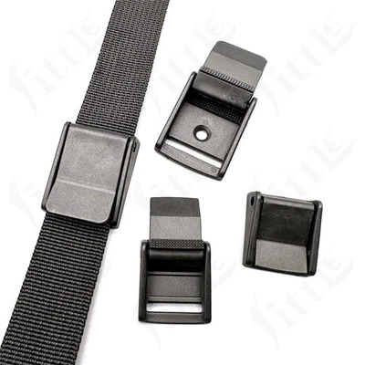 Plastic Cam Buckles Cam Flap lever Buckle Fastening For Webbing Straps 10-50mm - Image 1 of 4