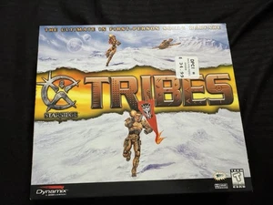 Starsiege Tribes PC Juego Caja Grande Solo SIN Juego Insertos Manual 1998 Dynamix - Imagen 1 de 3