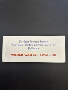 Zweiter Weltkrieg Japanische Militärwährung gebraucht auf den Philippinen 1942 bis 1945 - Bild 1 von 13