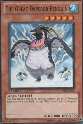 The Great Emperor Penguin - GENF-EN037 - Common - 1st Edition Moderately Played  - Image 1 of 1