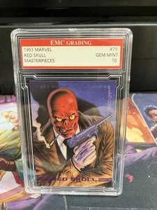 RED SKULL 1993 Skybox Marvel Masterpieces #84 GRADED 10 MINT VINTAGE - Picture 1 of 2