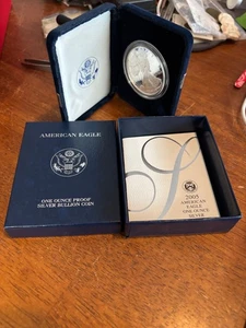 2005-W US Mint Proof American Eagle Silber Dollar - Bild 1 von 9