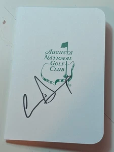 Cameron Cam Davis signed Augusta National Scorecard handsigniert JSA COA Masters - Bild 1 von 1