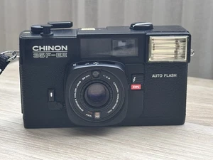 Chinon 35 F-EE Auto Flash  Point & Shoot 35mm Compact Film Camera Vintage  - Bild 1 von 19