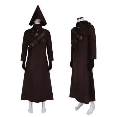Cosplay Star Wars Jawa Gown Long Coat Costume Halloween Jedi Carnival Suit Props - Image 1 of 4
