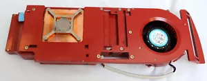 Heat Sink and Fan for ATI RADEON HD 2900 XTX Unreleased ES Video Card Vintage - Picture 1 of 6
