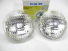 (2) Philips 4411-1C1 Sealed Beam Lamp Light Bulbs 12V 35W